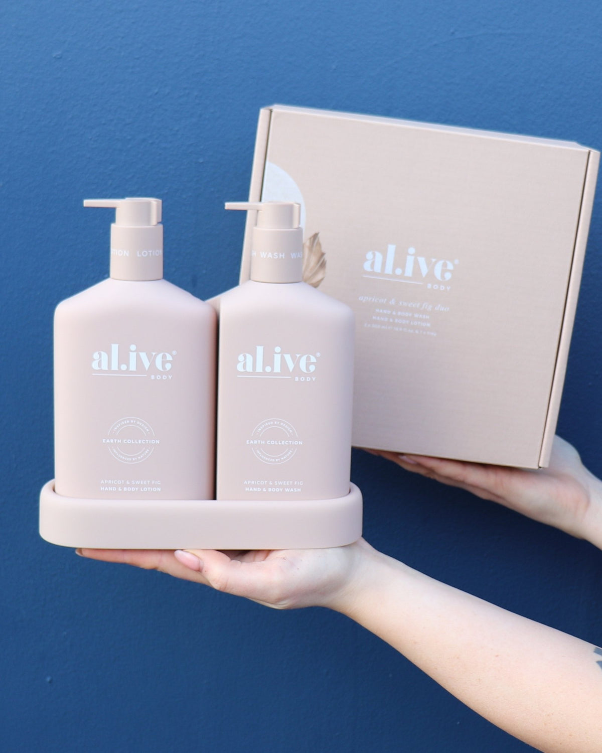 al.ive | Wash & Lotion Duo - Apricot + Fig