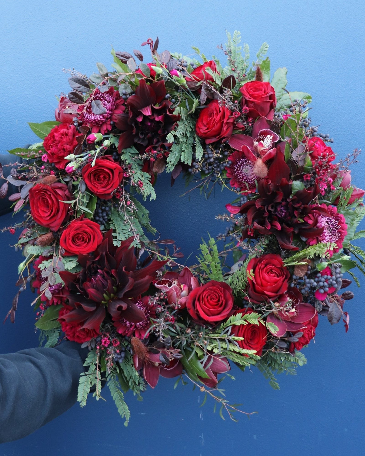 Wreath | Burnt Cherry