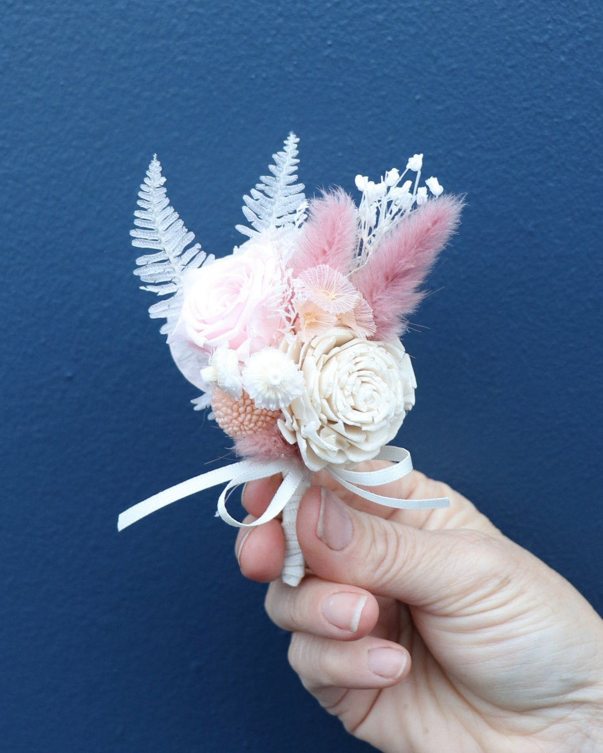 Wrist Corsage Preserved | Baby Pink