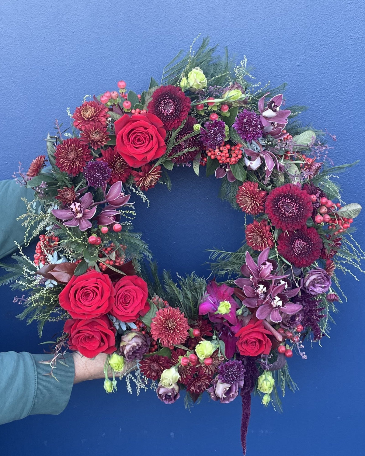Wreath | Burnt Cherry
