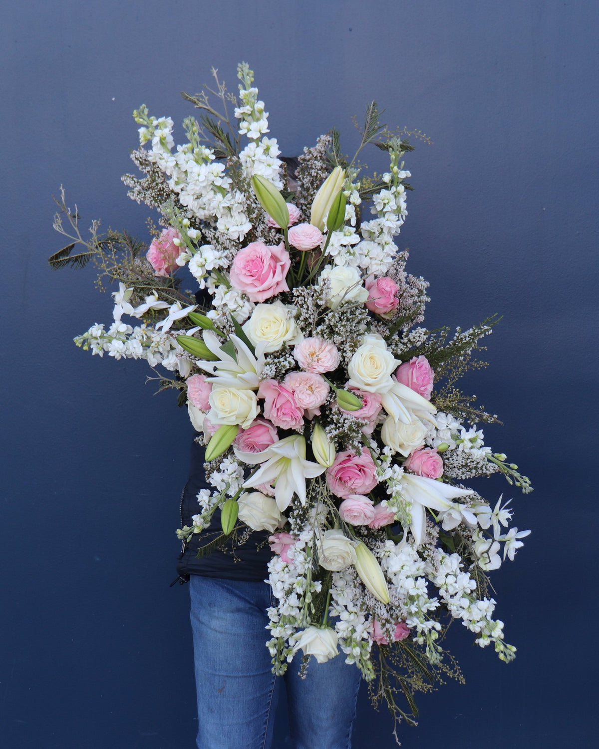 Casket Spray | Pretty in Pink