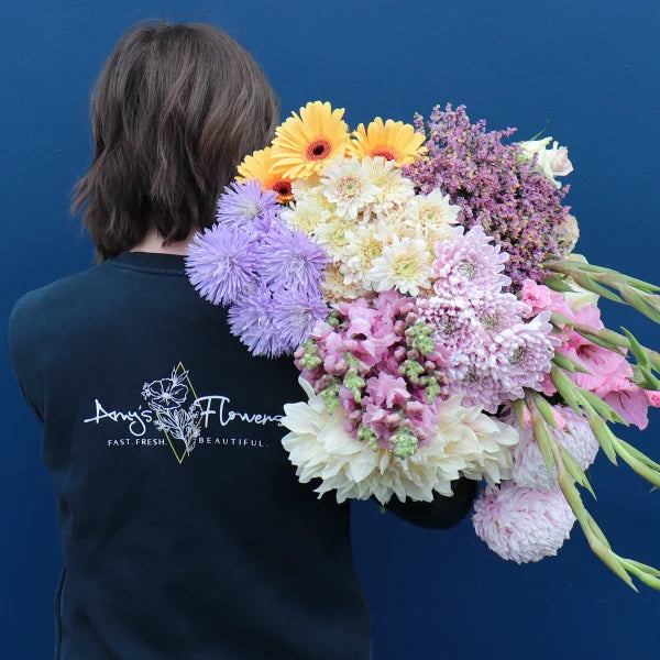 Pastel florist choice flowers